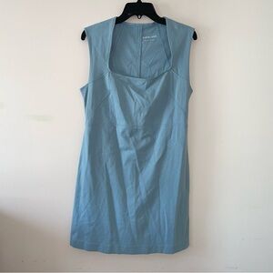 Everlane The ‘90s Mini Dress Cotton Cap Sleeve Dress Size Large